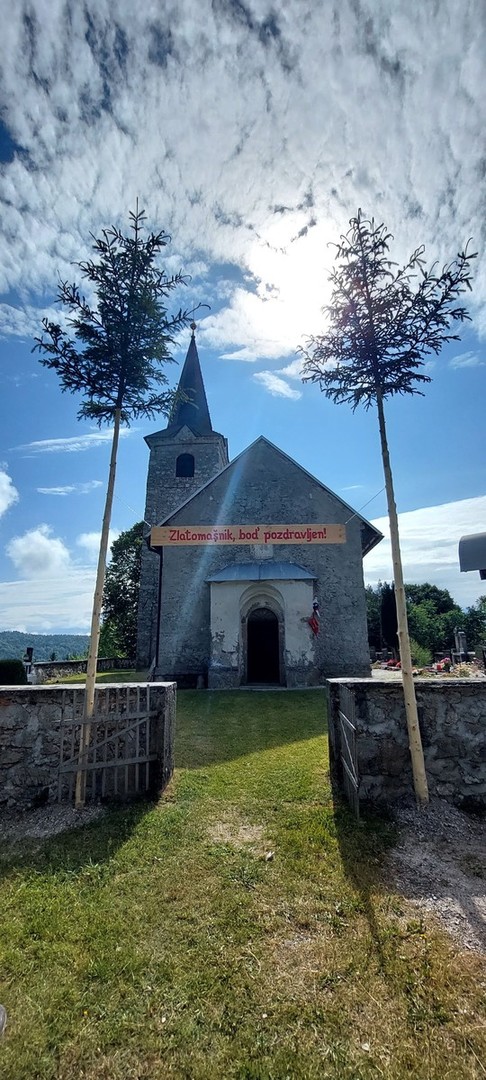 Zlatomašnik bod pozdravljen