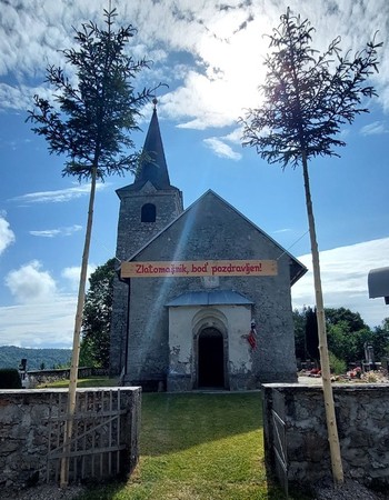 Zlatomašnik bod pozdravljen