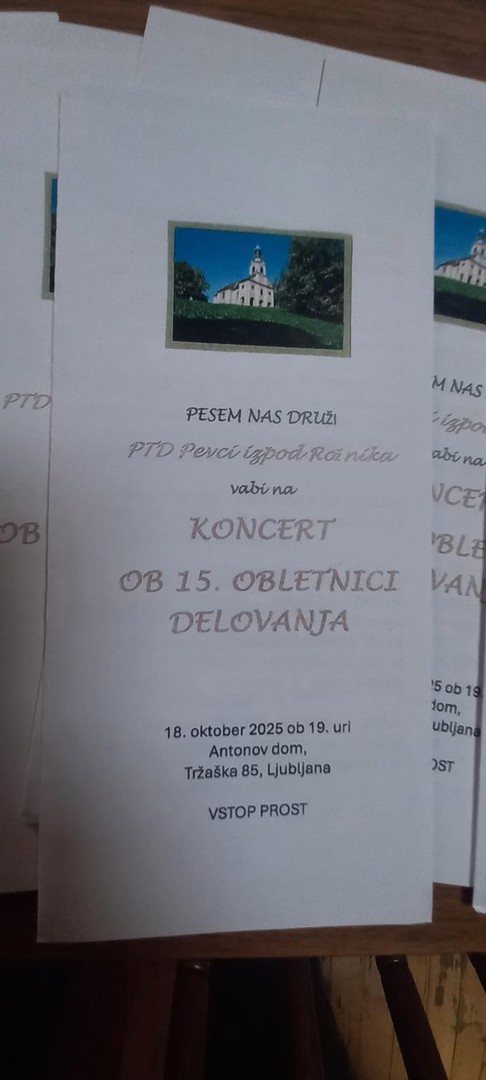 Pesem nas druži - PTD Pevci izpod Rožnika
