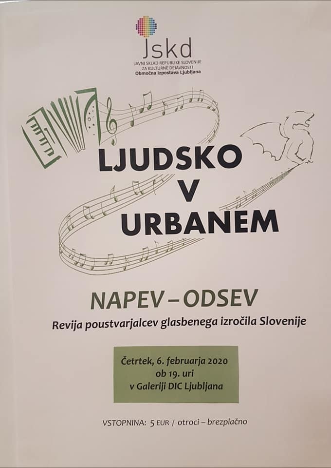 LJUDSKO V URBANEM 2020